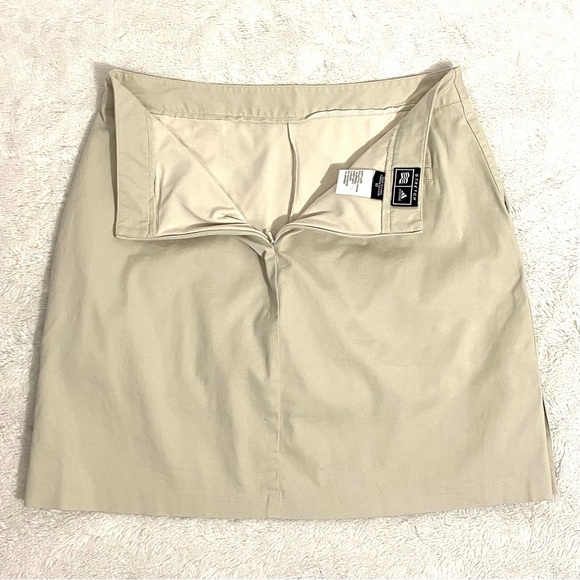 Adidas Cream Stretch Golf Skort/Skirt Women’s Size 10 Pockets 2 Front & 1 Back - Picture 4 of 9